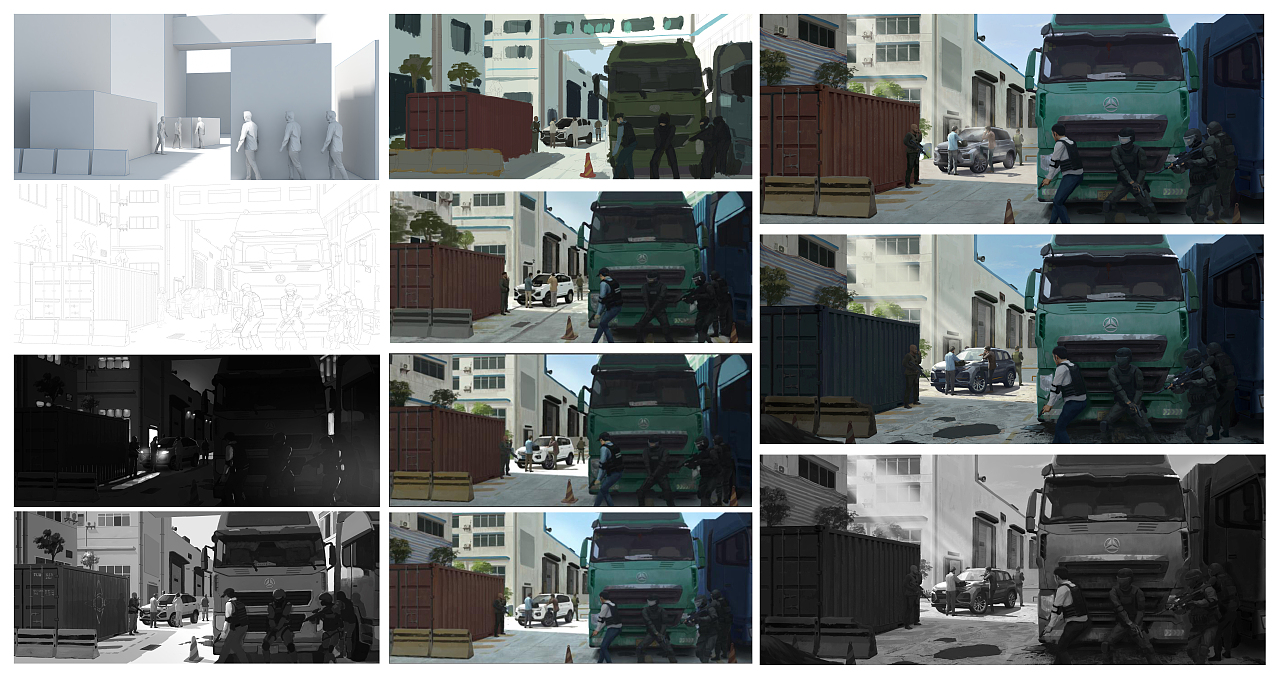 自学创作练习～行动（图ZMjI2ODc0OTE2） - 概念设定 - 站酷设计师FreedomWG原创素材 - 站酷ZCOOL