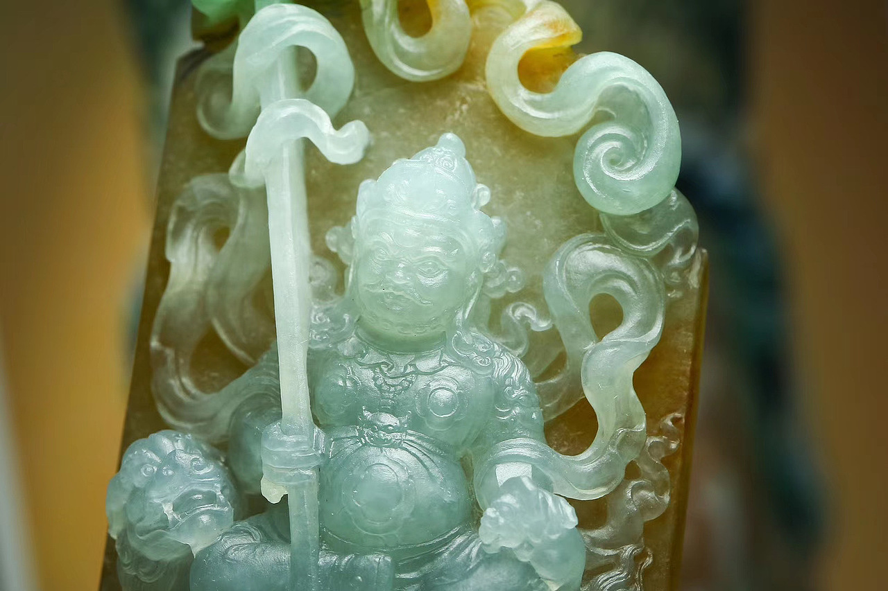 财宝天王（图ZMTk2OTc5MjI0） - 工艺品设计 - 站酷设计师玉雕鉴赏原创素材 - 站酷ZCOOL