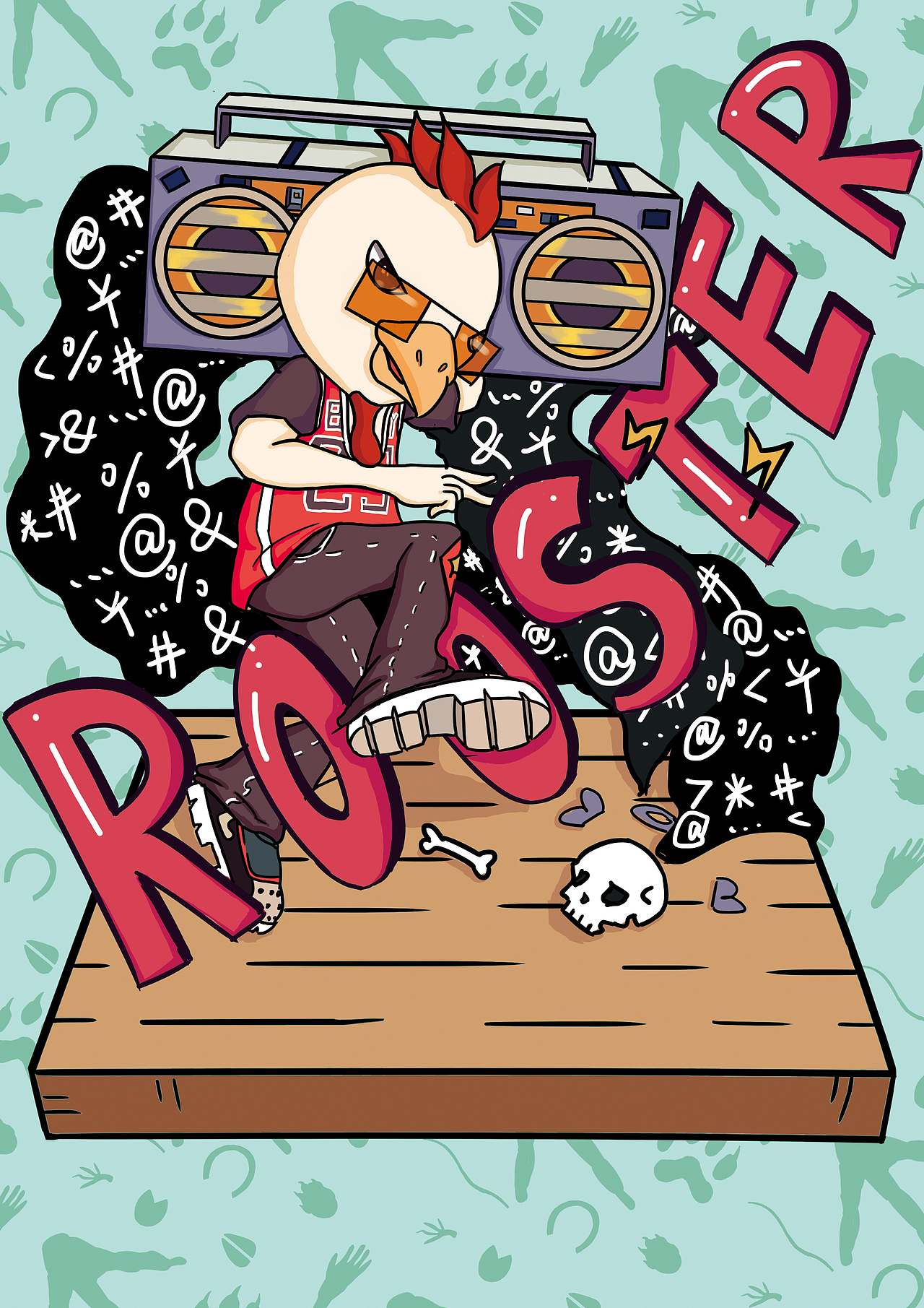 毕设《生肖说》（图ZMTU2MDg4NDQ4） - 新锐潮流插画 - 站酷设计师半个淡定姐原创素材 - 站酷ZCOOL