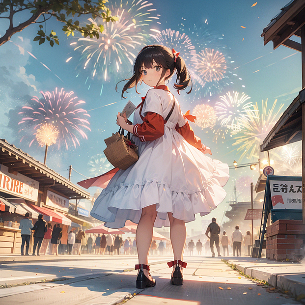 【AI】新年煙花女孩（圖ZMzYxNjkwODYw） - AI作品 - 站酷設(shè)計(jì)師冒良原創(chuàng)素材 - 站酷ZCOOL