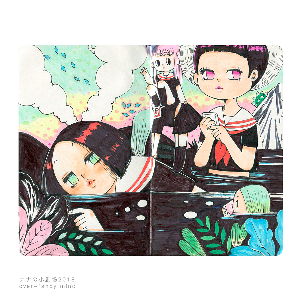 脑洞涂鸦本2半年汇（图ZMTIzNDE5MjA0） - 创作习作 - 站酷设计师applenana原创素材 - 站酷ZCOOL