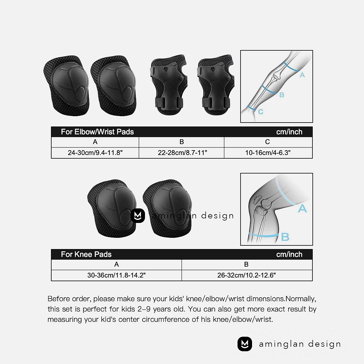 儿童护膝产品拍摄_主图设计_A+页面设计（图ZMzE4MDc5MzY4） - 其他平面 - 站酷设计师aminglan原创素材 - 站酷ZCOOL