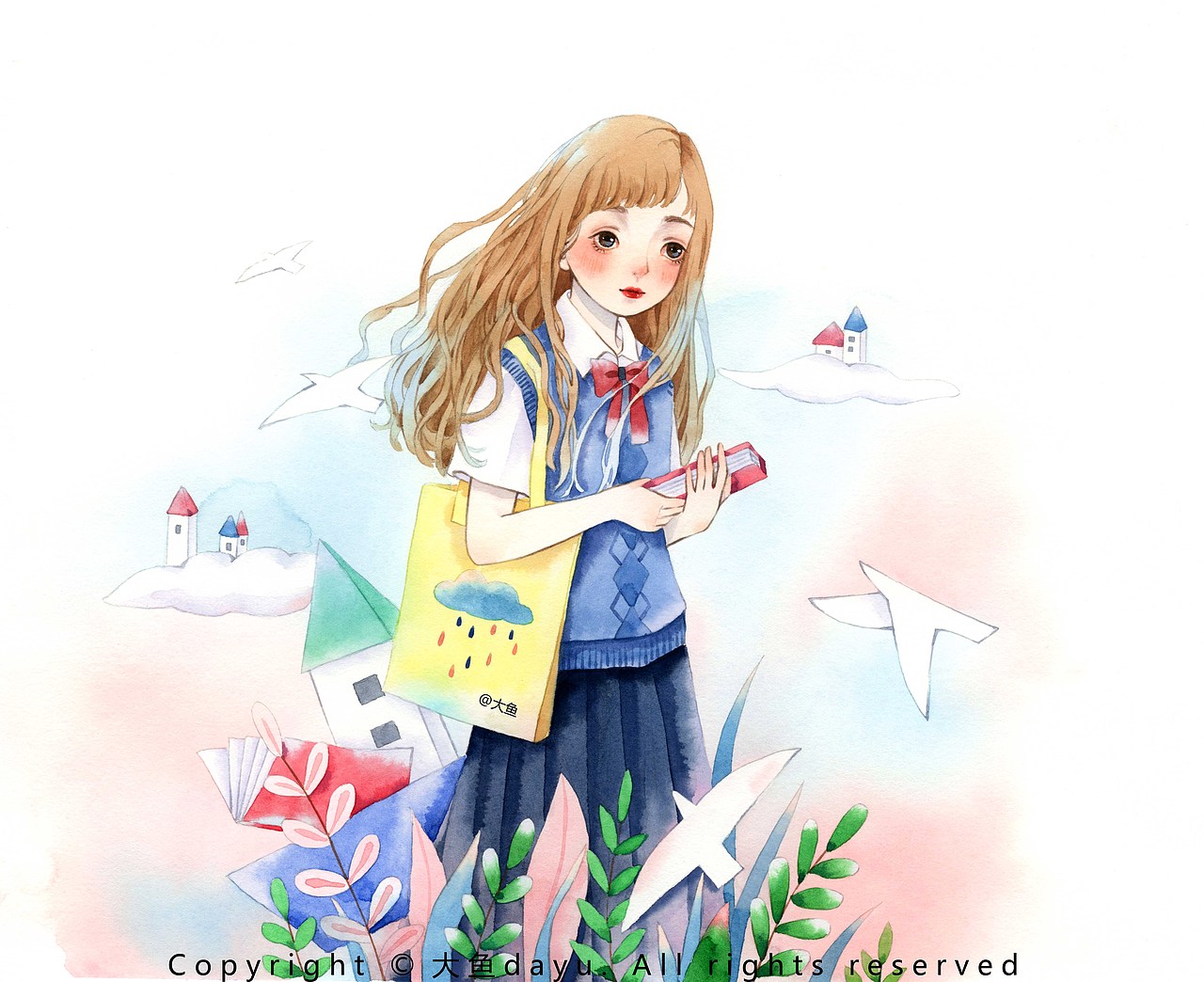 迷茫的时候…（图ZMjc4NjAyMzEy） - 商业插画 - 站酷设计师大鱼大鱼dayu原创素材 - 站酷ZCOOL