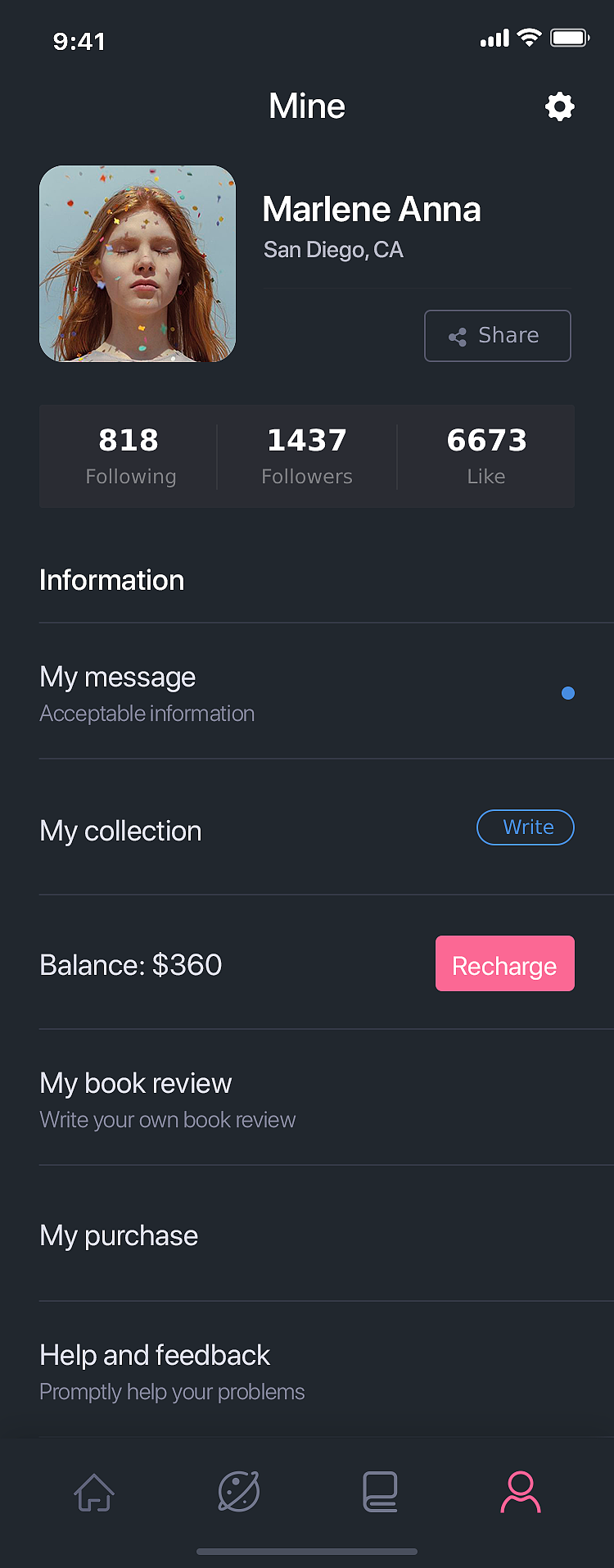 国外读书软件学习（图ZMTU0MzU5ODI0） - APP界面 - 站酷设计师9号设计师原创素材 - 站酷ZCOOL