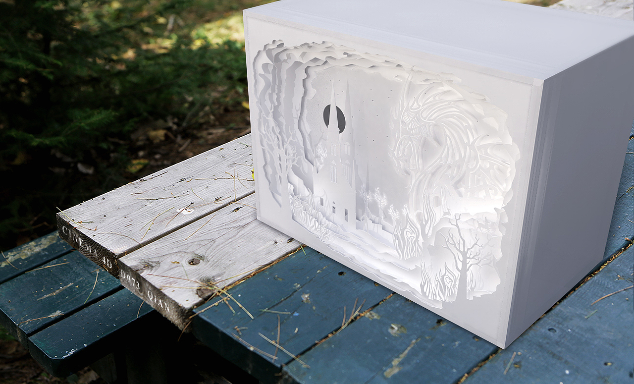 C4D 剪纸风格 白无常老师作业（图ZNTUxNjI5ODg=） - 场景 - 站酷设计师李造吗原创素材 - 站酷ZCOOL