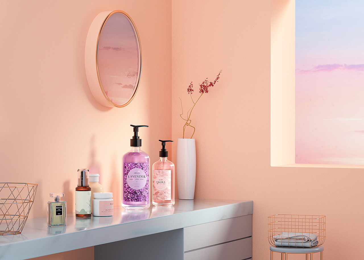 三维场景 C4D OC渲染（图ZMjY1NjE3OTcy） - 产品 - 站酷设计师鱼跃花见原创素材 - 站酷ZCOOL