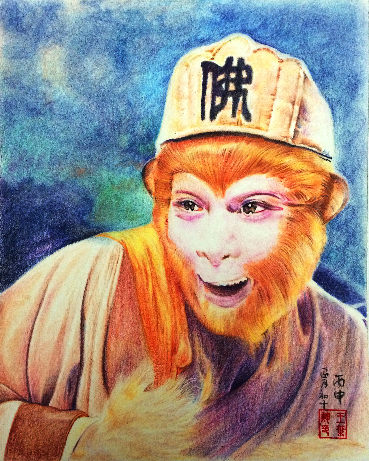 斗战胜佛（图ZNDE5NzAxOTI=） - 绘画 - 站酷设计师yehui89原创素材 - 站酷ZCOOL