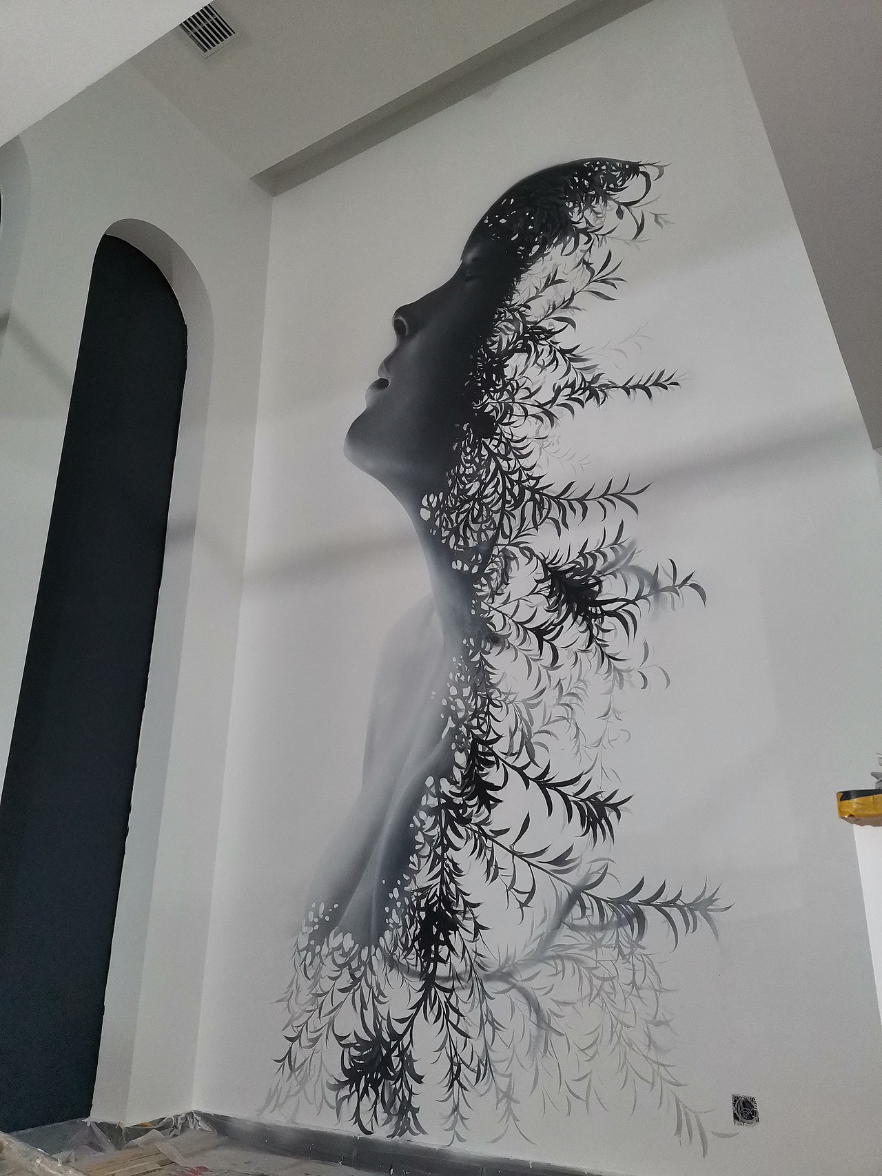 室內(nèi)墻體彩繪圖（圖ZMjU1MzU3MjI0） - 其他手工藝 - 站酷設(shè)計師藝佳人彩繪原創(chuàng)素材 - 站酷ZCOOL