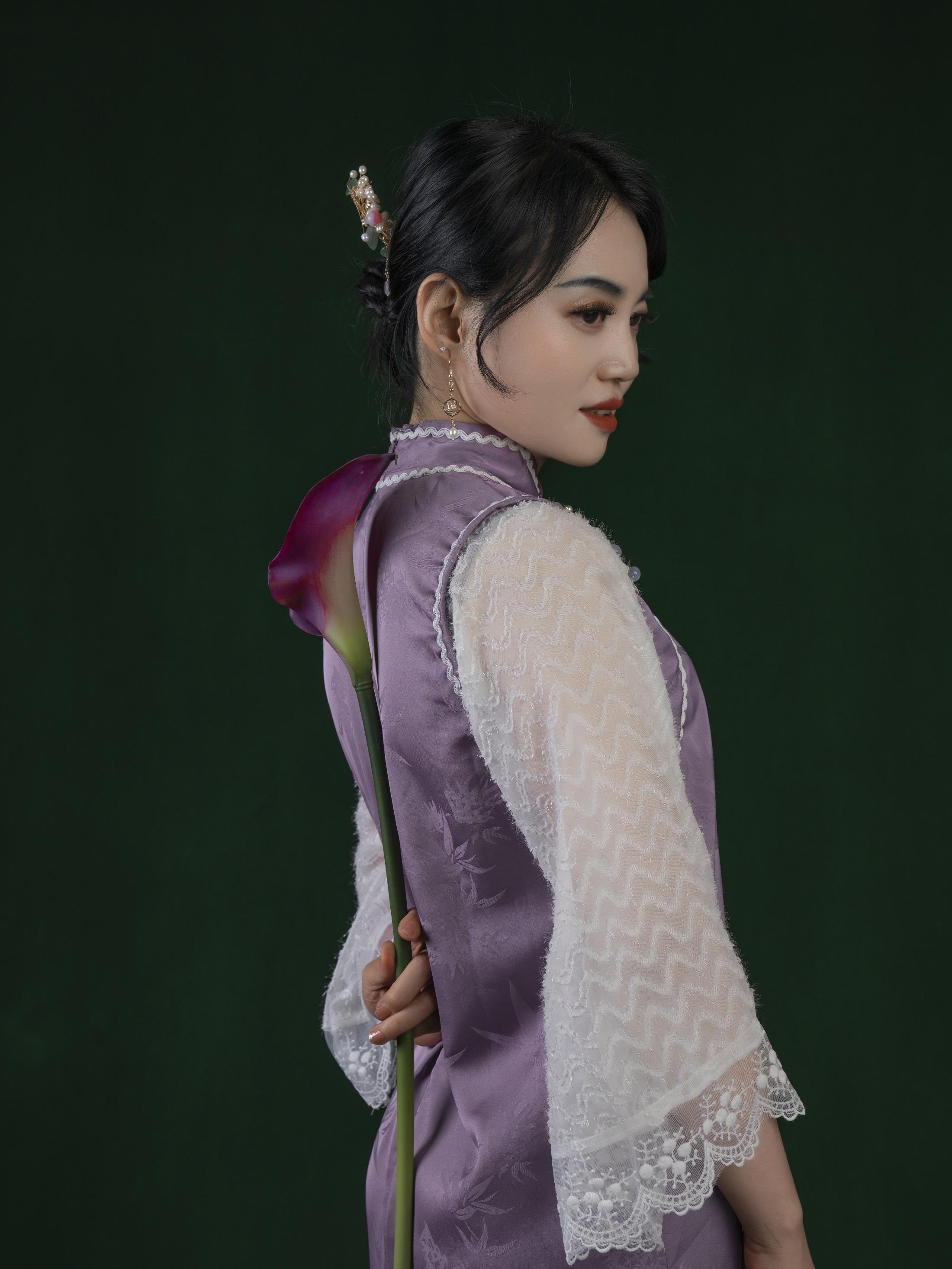 ikewenna国风新韵主题秀定妆照·旗袍篇