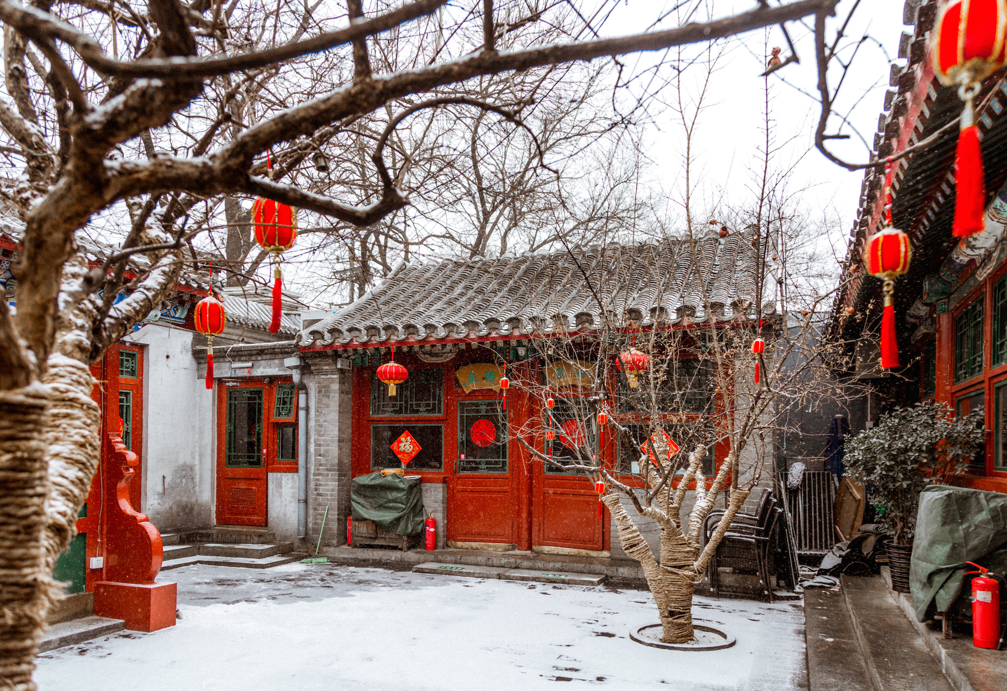四合院的雪|摄影|环境/建筑|ccyw1979 - 原创作品 - 站酷 (zcool)