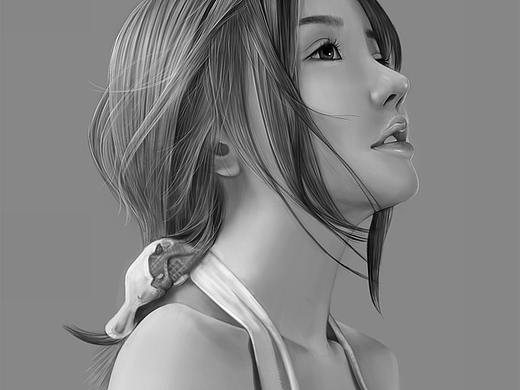 人像 半身