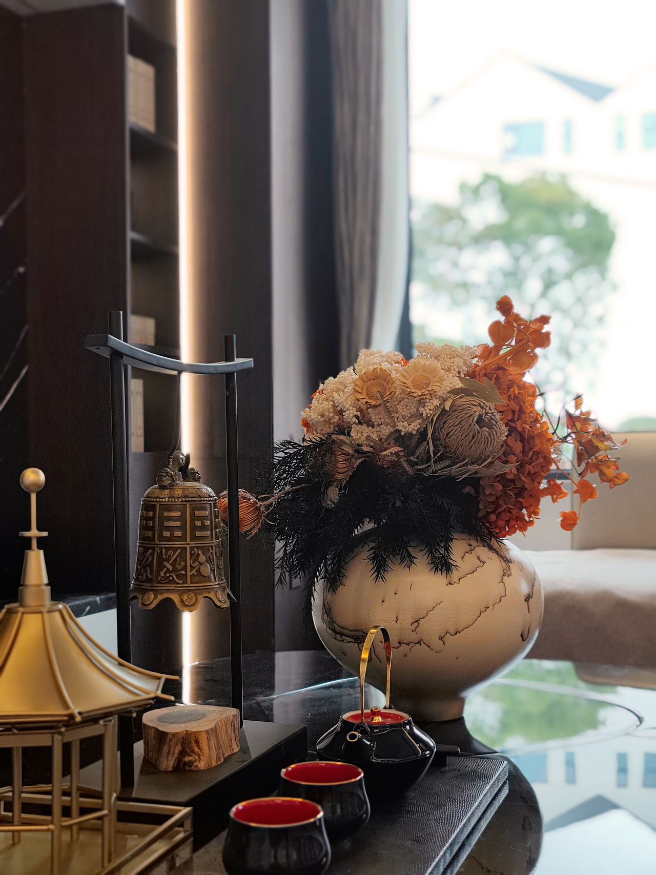 大汉集团龙喜水乡项目别墅样板房