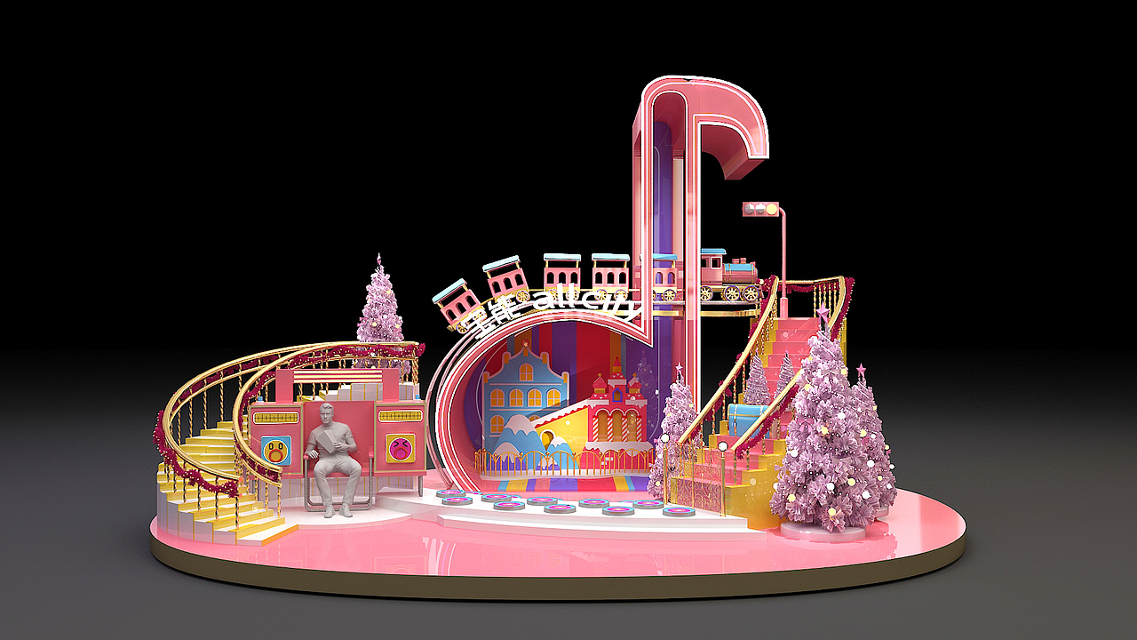 2018年宝能环球汇圣诞美陈