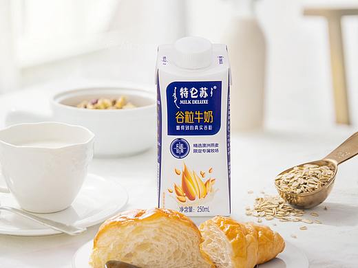 【特仑苏设计】谷粒牛奶详情页+拍摄