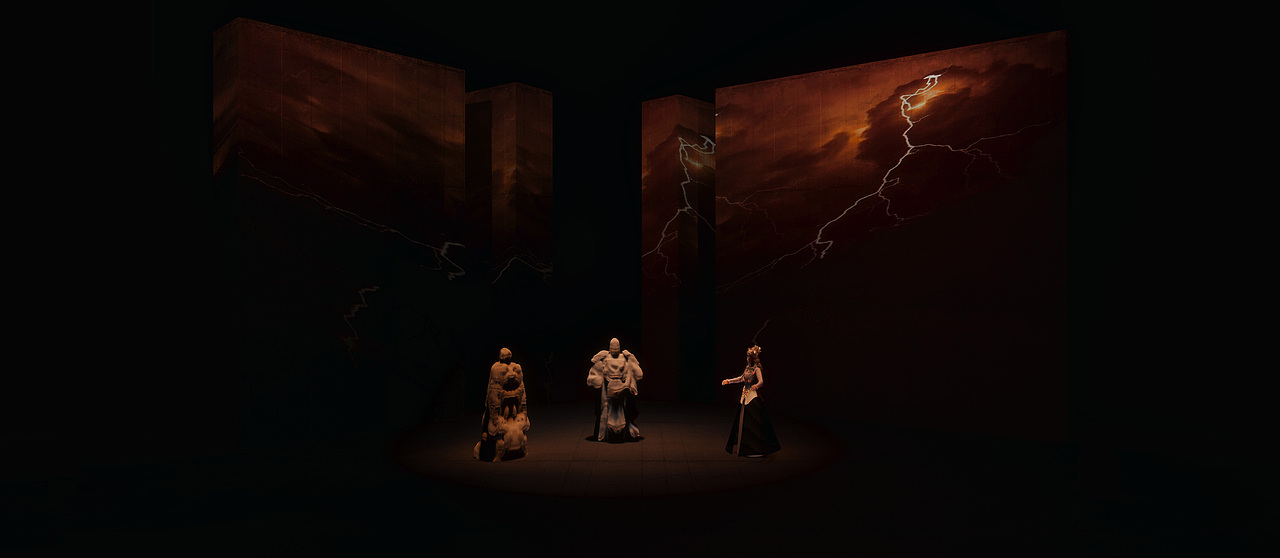 多幕剧《麦克白》舞台投影作品（图ZMjIwMzkyMzM2） - 舞台美术 - 站酷设计师斧祥原创素材 - 站酷ZCOOL