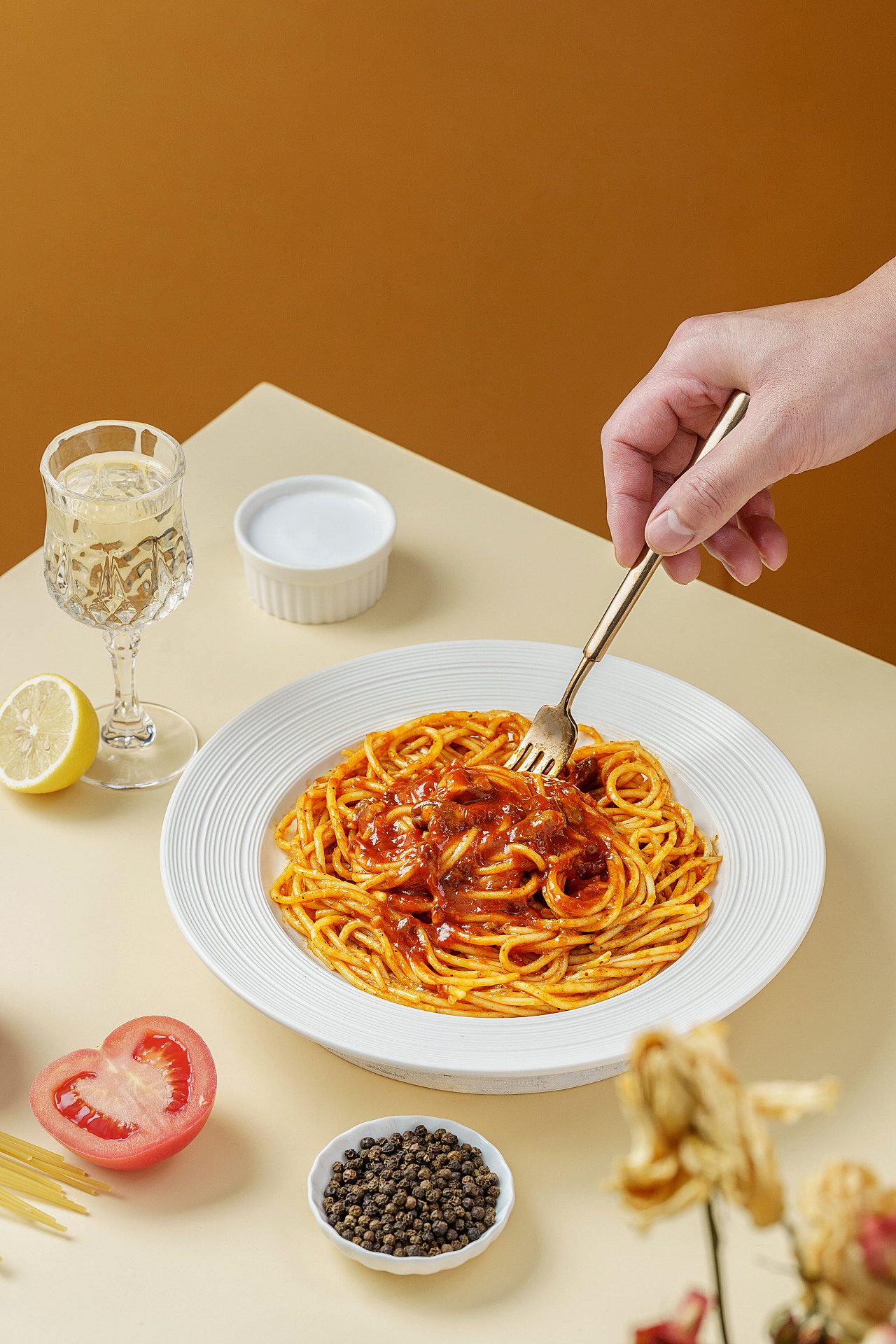 『美食摄影』精致意大利面