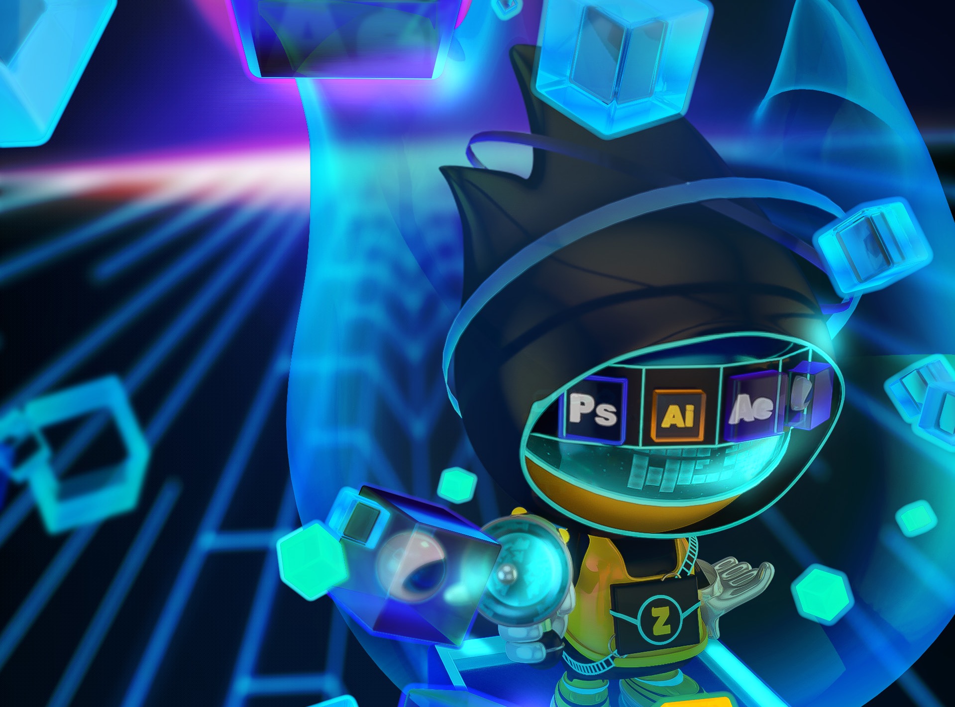 燃起「Z」Buff！_ShaunChao-站酷ZCOOL