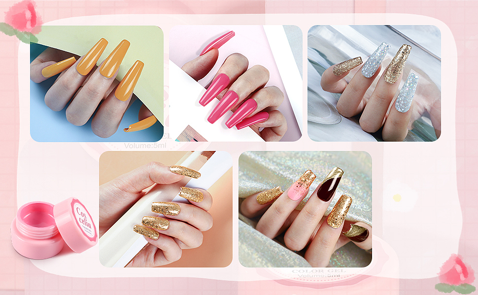 女孩甲油胶UV胶美甲套装指甲油可爱卖点粉嫩嫩日系胶