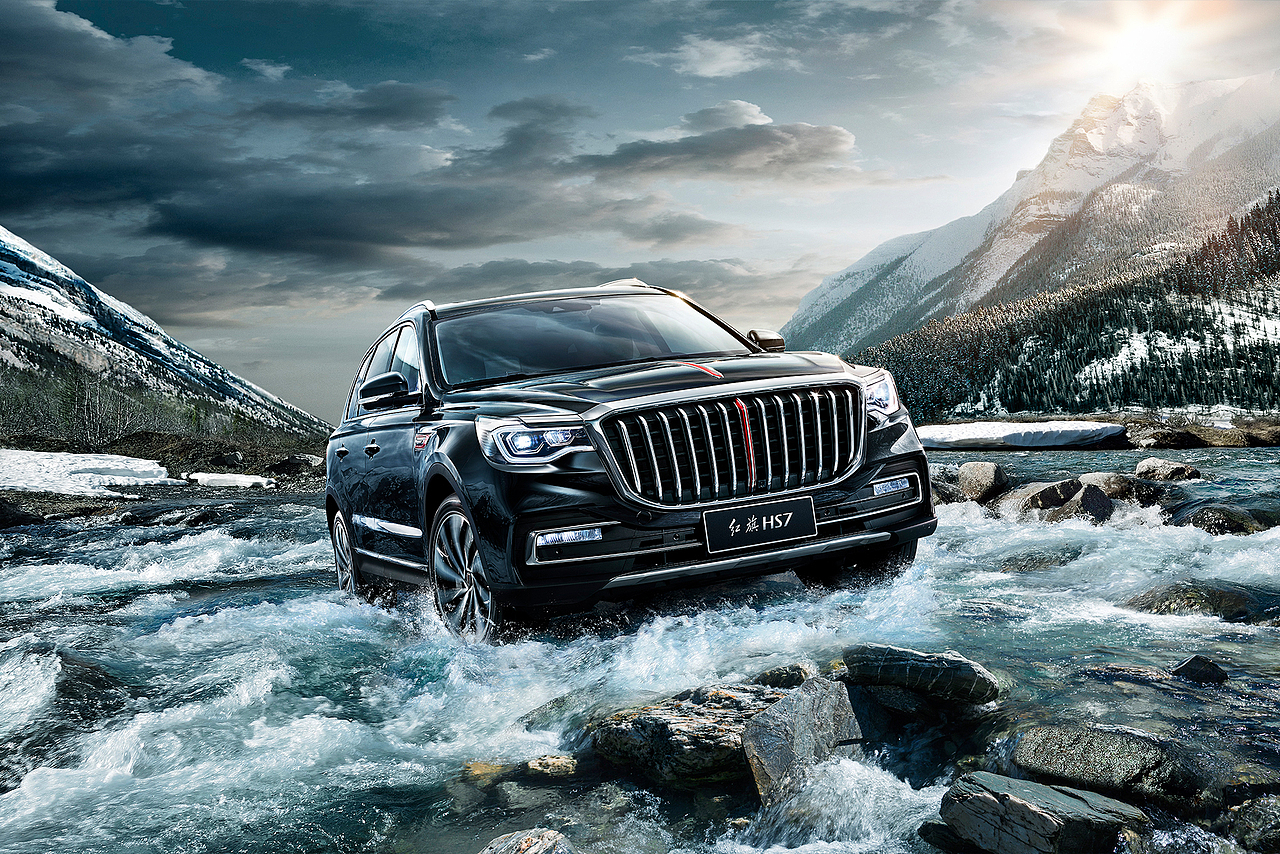 HS7上市主视觉（图ZMTY3MzY5OTgw） - 海报 - 站酷设计师G子龍原创素材 - 站酷ZCOOL