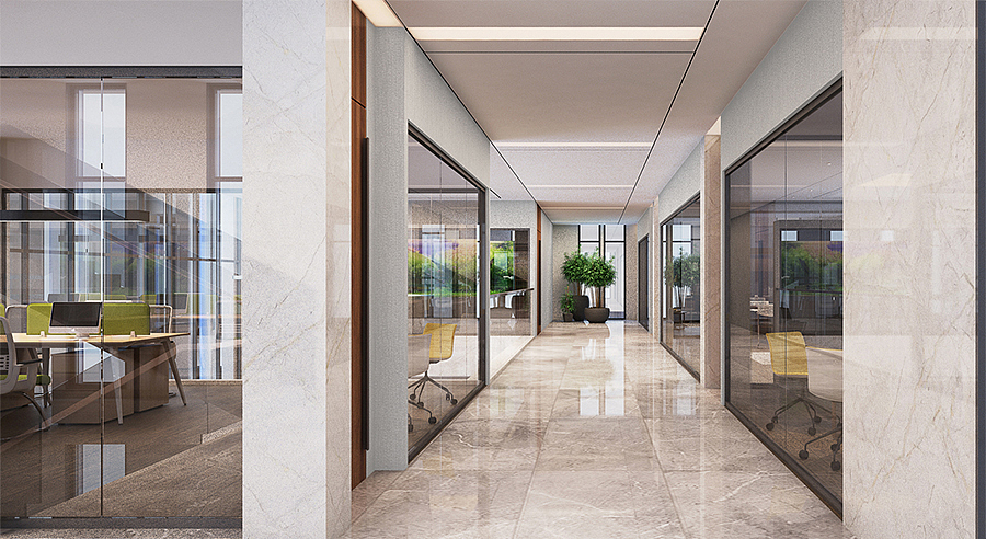 通信技术企业办公楼设计 | 现象空间设计