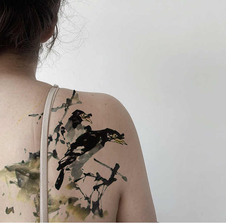 李纹肆纹身设计图