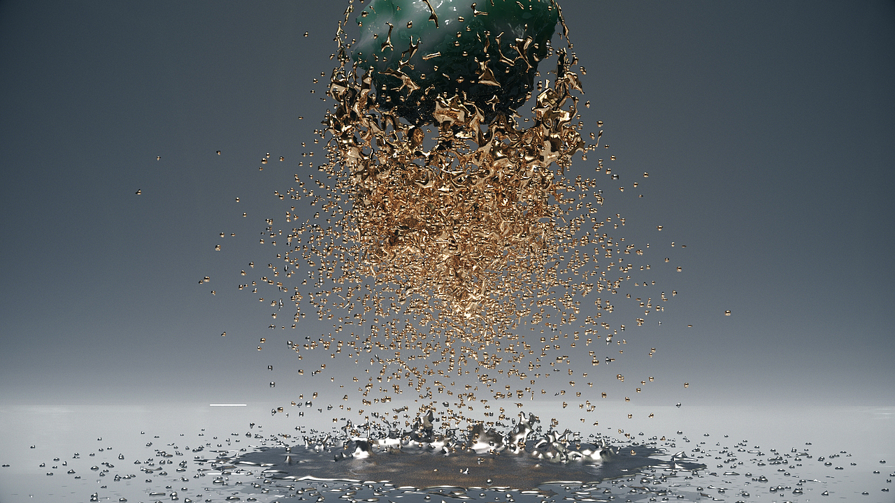 houdin水realflow模拟