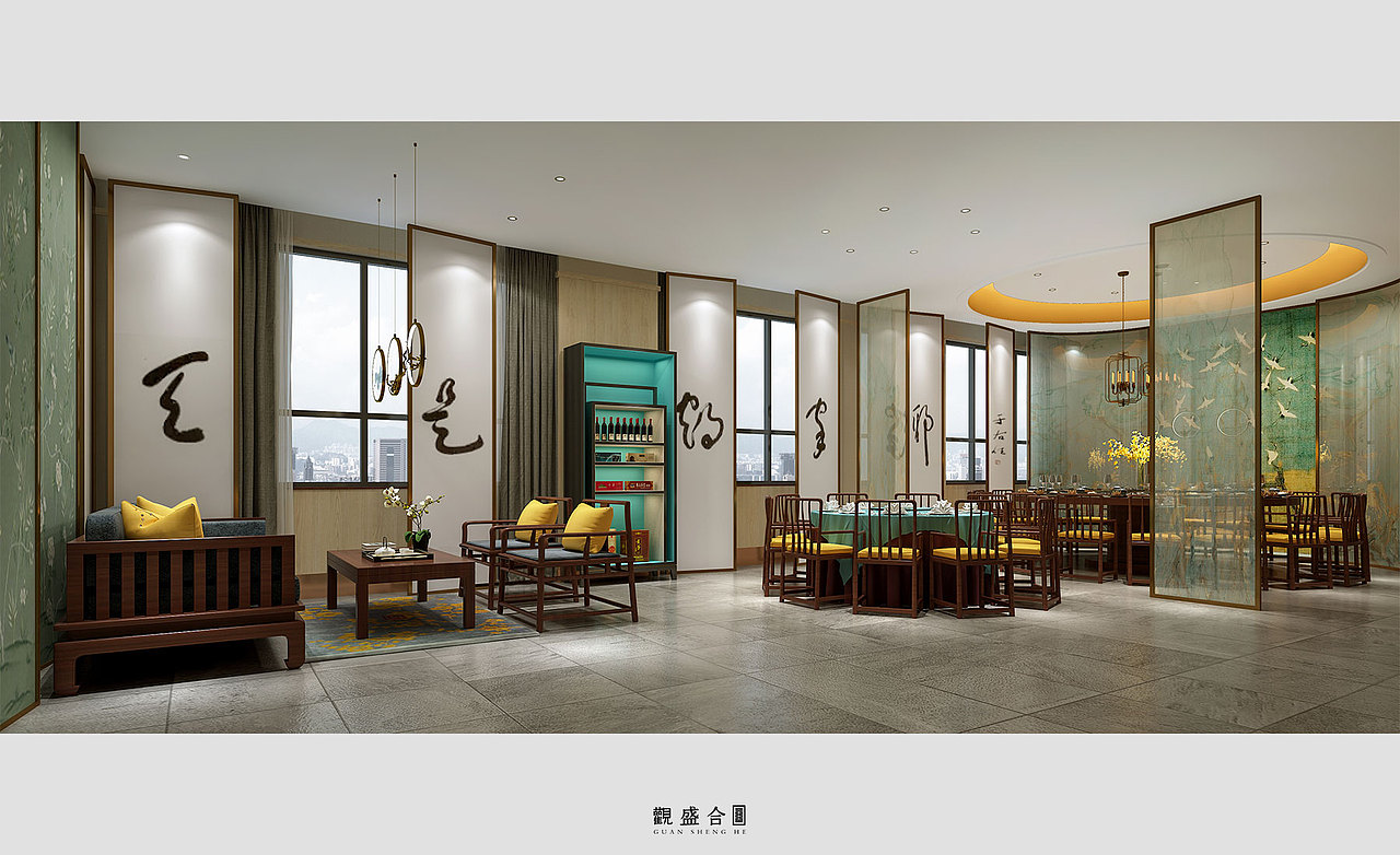 观盛合 | 主题餐厅设计“情缘时光”