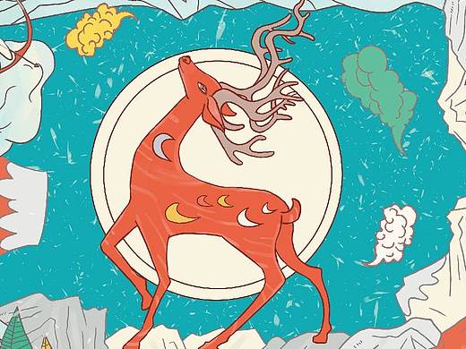 神话-鹿王本王（个人主页-ZMzk5ODQ4OTY=） - 其他平面 - 站酷设计师25小时睡觉原创素材 - 站酷ZCOOL