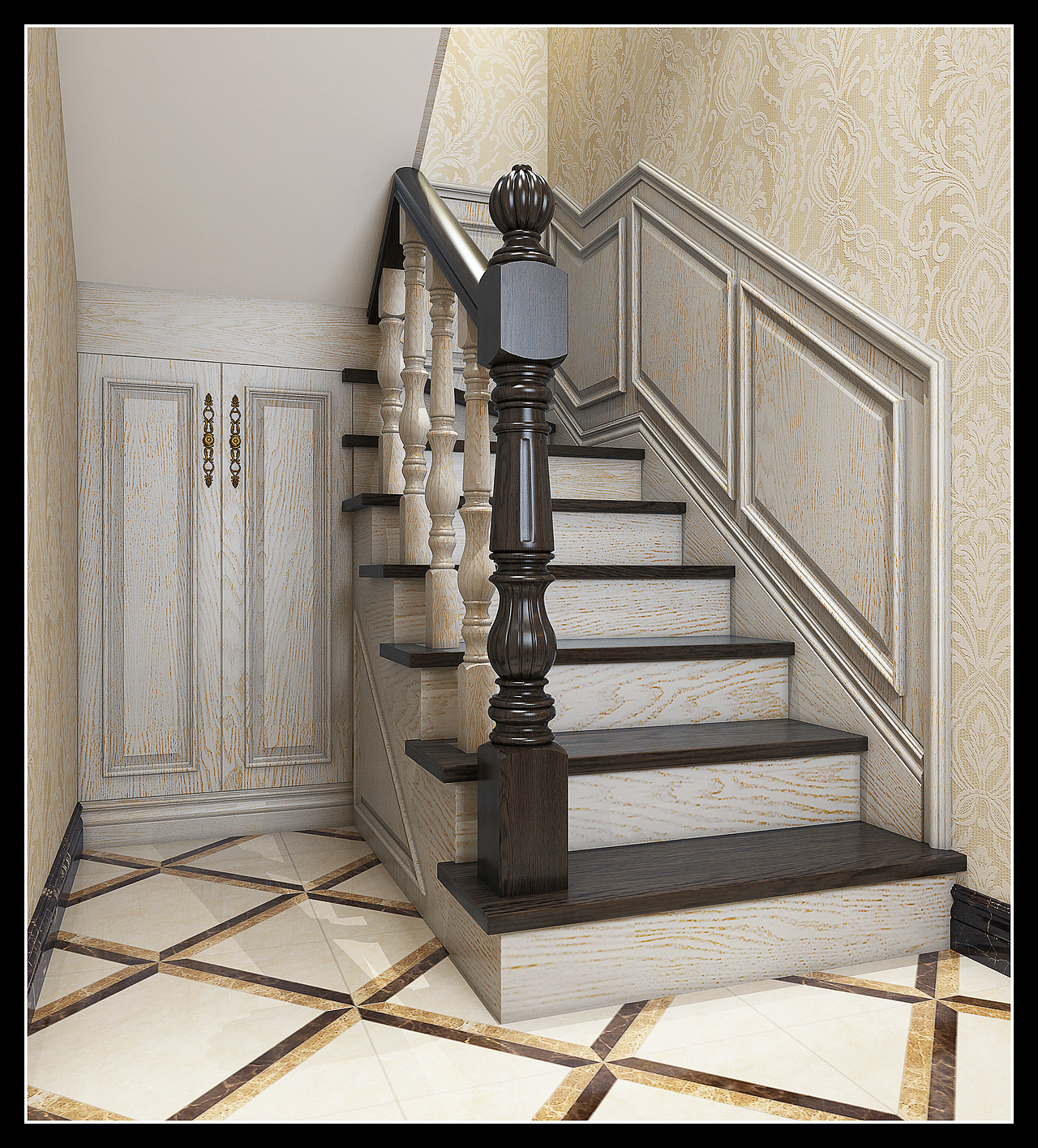 复式别墅楼梯楼梯方案