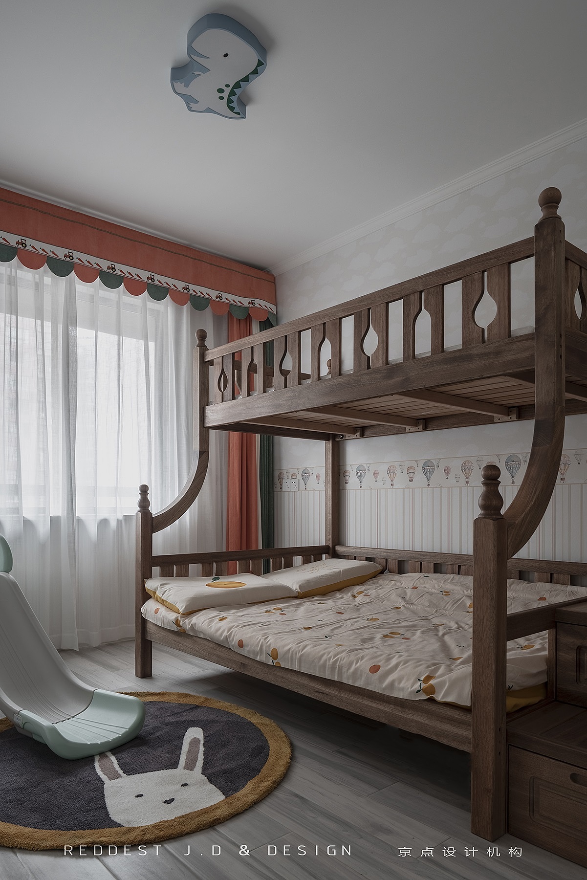 京点设计 | 温馨折衷主义之家,实用与时髦并存。