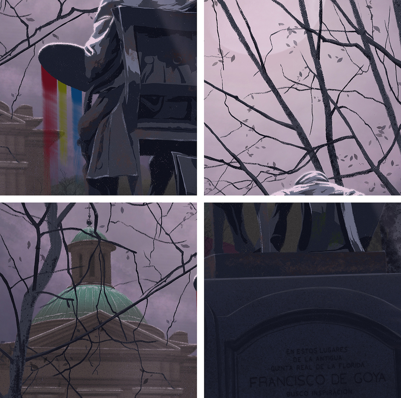 奇幻绘本·戈雅的头骨