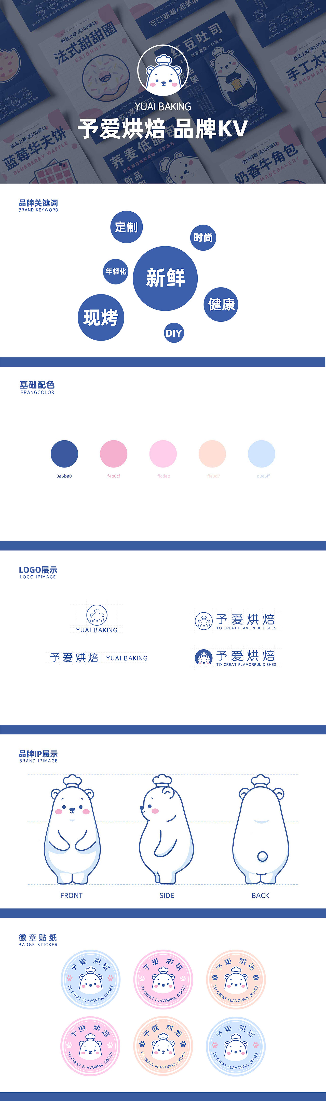 烘焙品牌vi设计