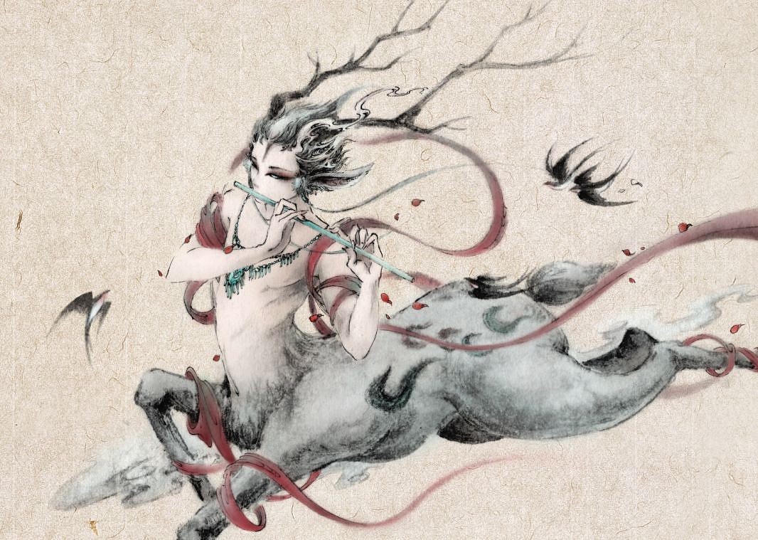 【手绘几幅】心霾不思去,孤梦悄入怀