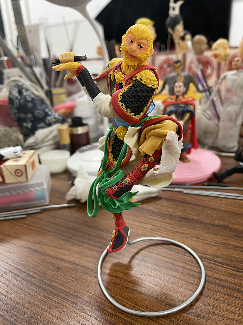 康健面塑作品《西游妖王》（图ZMzE2NTg5Nzk2） - 雕塑 - 站酷设计师上京私物康健面塑原创素材 - 站酷ZCOOL