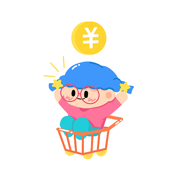 设计打工妹趣味贴纸