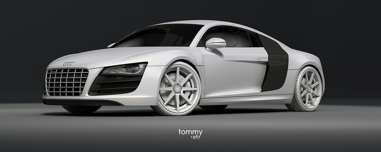 Audi-R8 V10 5.2 FSI quattro Audi R8 Spyder 5.2&n(图ZNjQwODc2OA==) - 机械/交通 - 站酷设计师Tommy_林冲原创素材 - 站酷ZCOOL