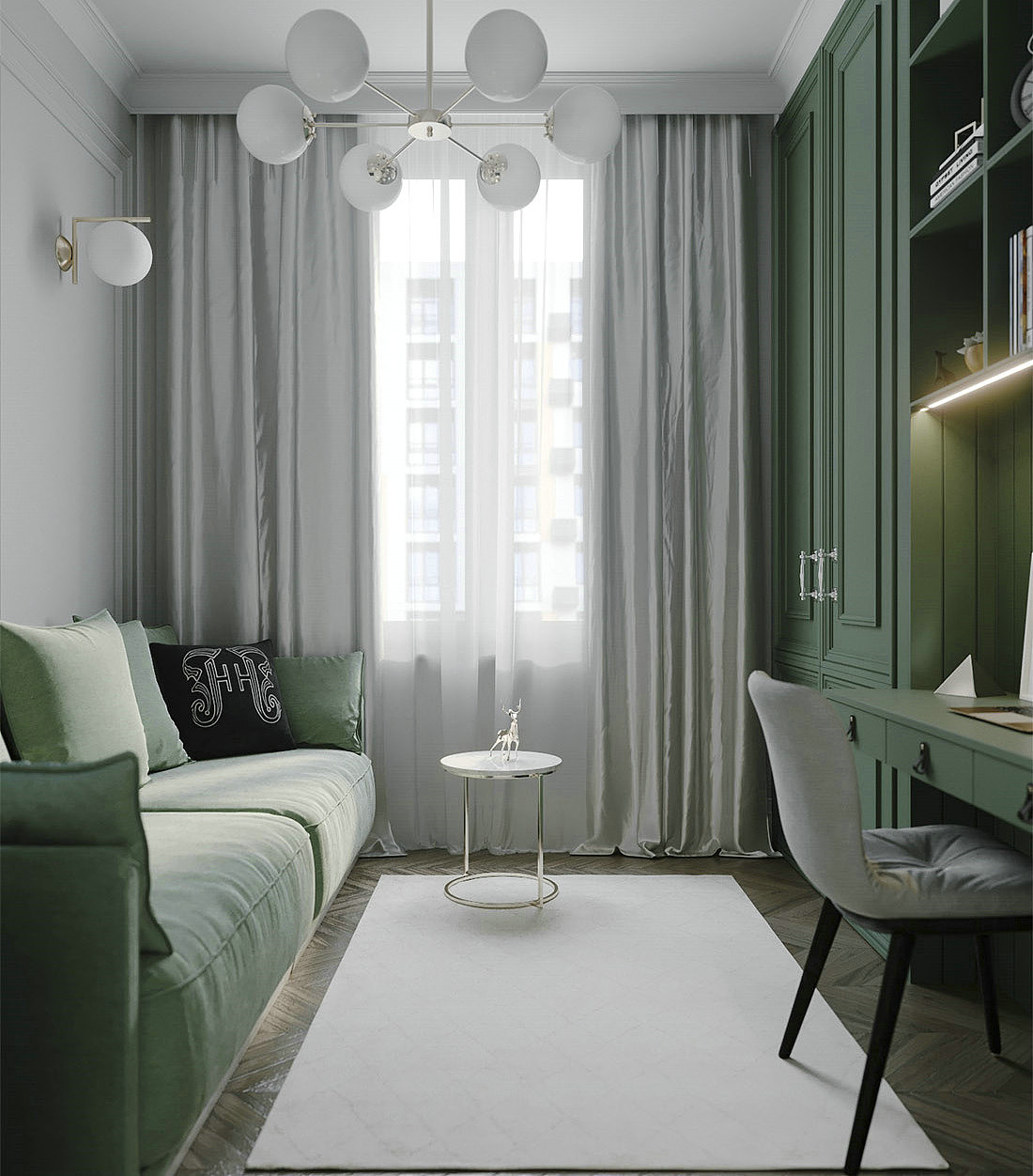 小清新公寓（图ZMTY0NjY2MTYw） - 家装设计 - 站酷设计师1992效果图0原创素材 - 站酷ZCOOL