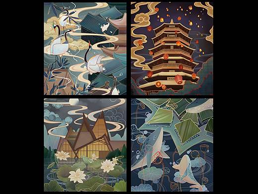 建筑插画