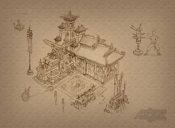 场景道具线稿设定（01）（图ZMzcwMTgyOA==） - 概念设定 - 站酷设计师惊鸿溢彩原创素材 - 站酷ZCOOL