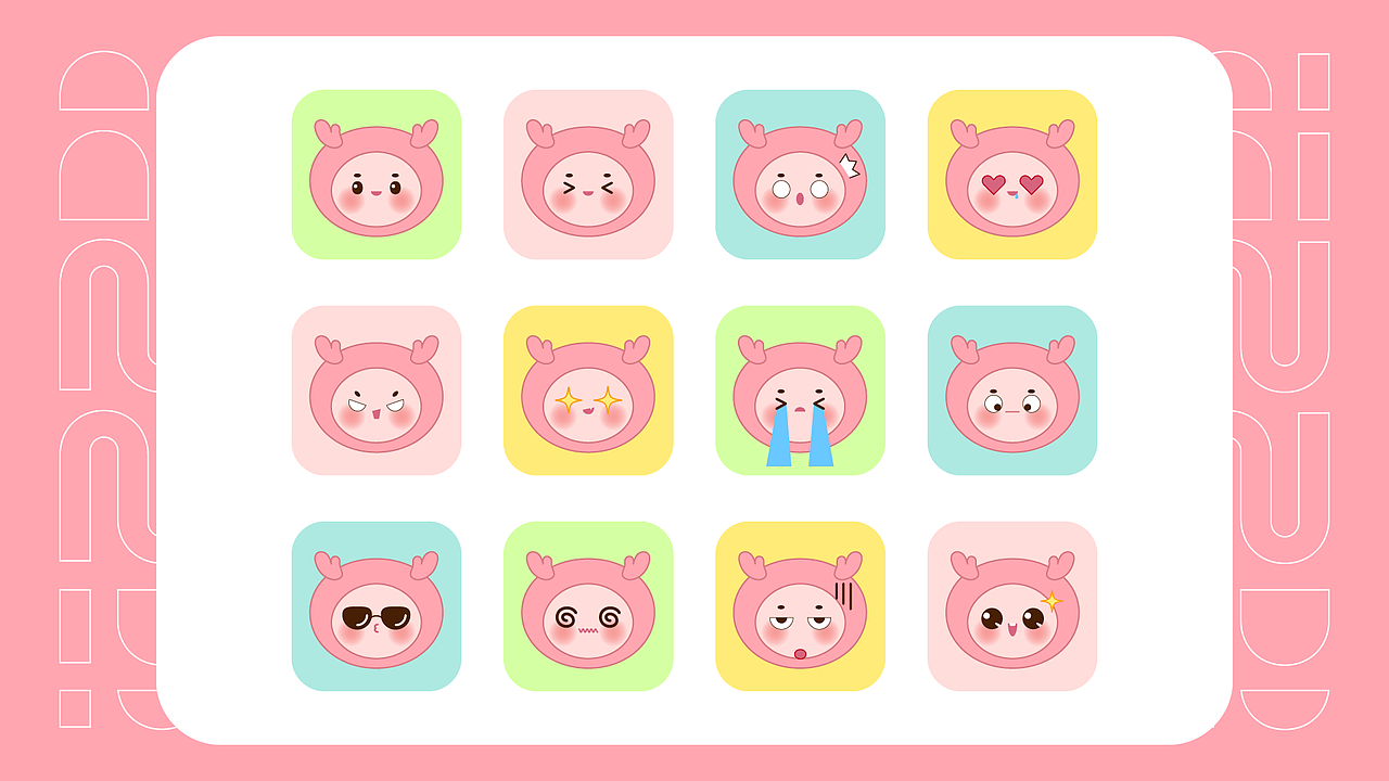 Macaroon甜品店-IP形象设计