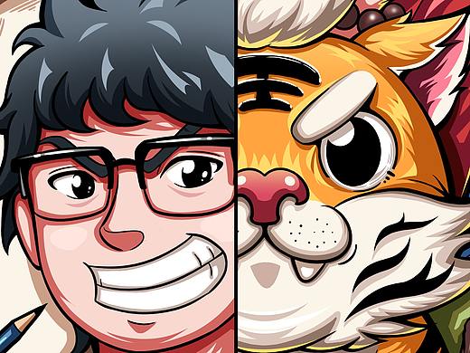 《虎年DIY手机壳贺图》