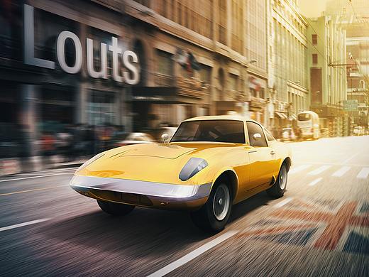 习作：莲花跑车