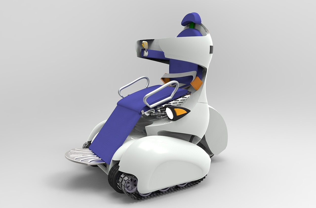 火星概念个人出行交通工具