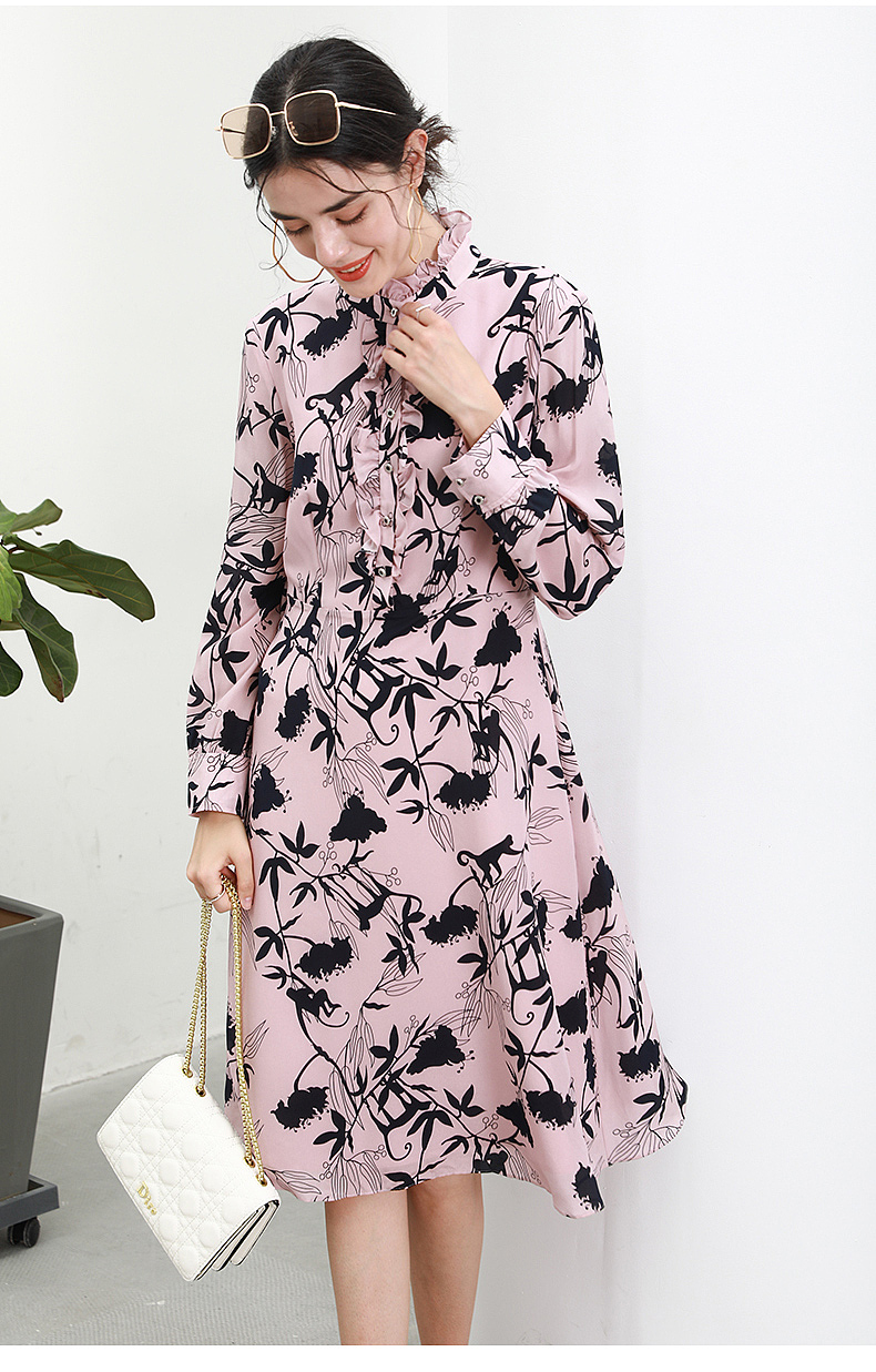 秋季连衣裙详情页排版设计