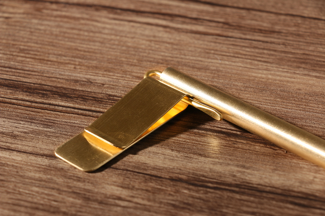 黄铜笔夹
