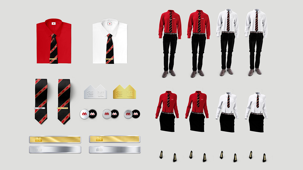 德诚行地产品牌建设平面（图ZMjI5OTIxMjIw） - 品牌 - 站酷设计师KTCHAN陈浩文原创素材 - 站酷ZCOOL