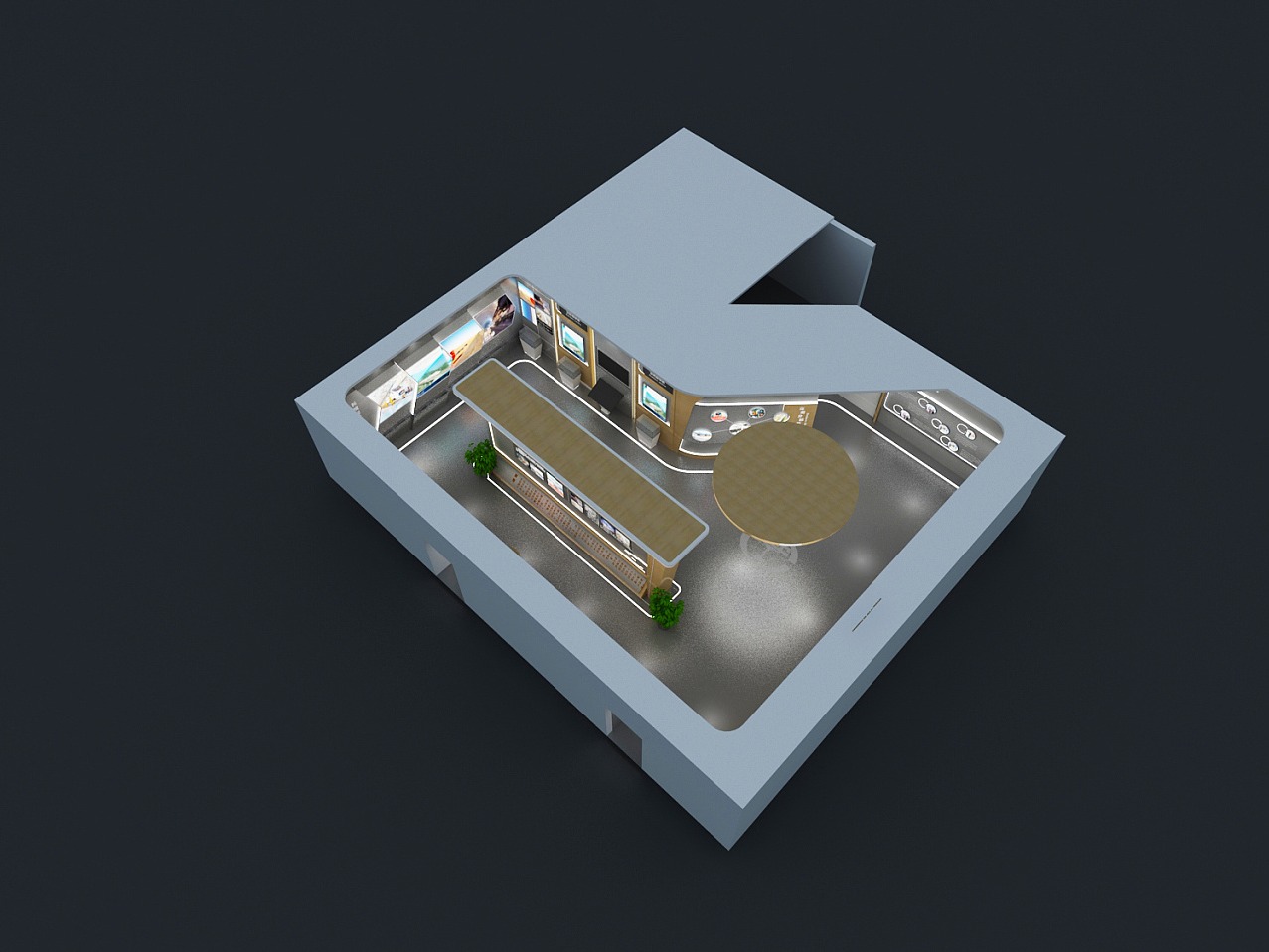 中铁展厅