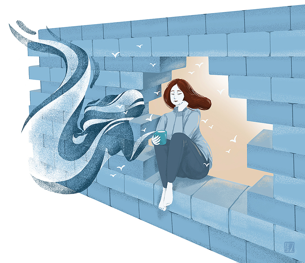 抑郁症专栏插画更新中