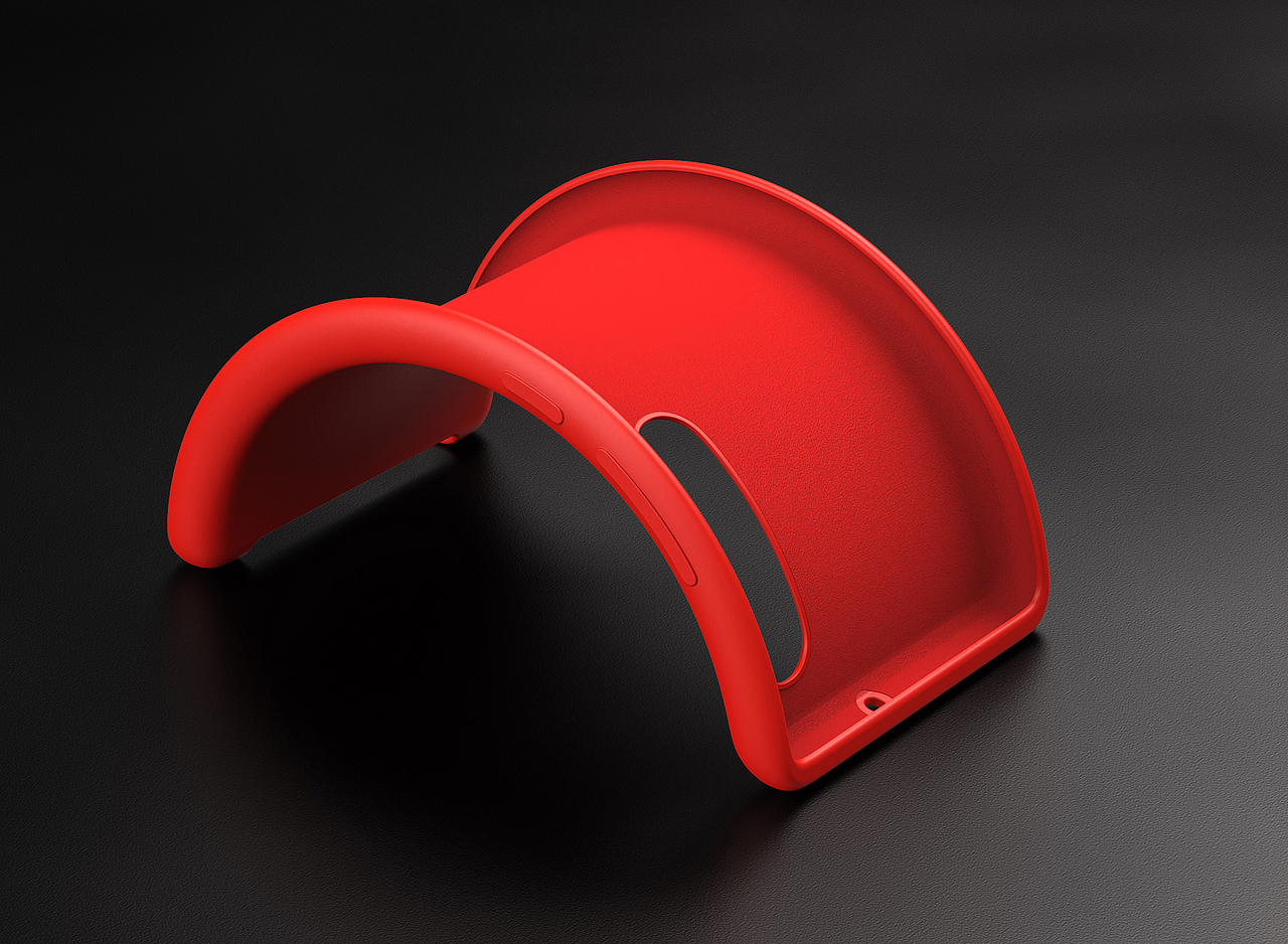 【充电器&硅胶壳——产品渲染】