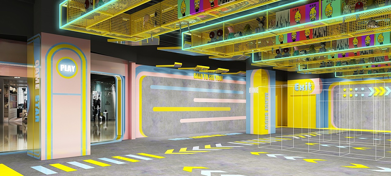 安徽电玩城设计--棱镜设计（图ZMjY4MjA5NTk2） - 商业空间设计 - 站酷设计师棱镜设计原创素材 - 站酷ZCOOL